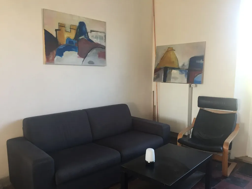Living room seating area